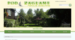 Desktop Screenshot of podzaglami.org.pl
